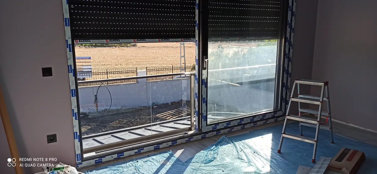 Panjur montaj uygulaması iç mekan görünümü