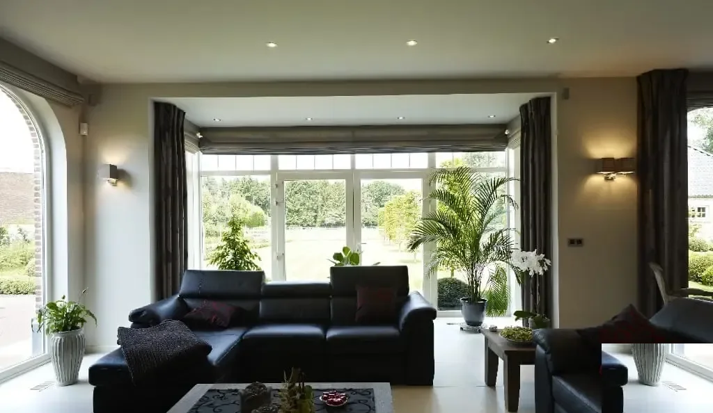 6 odacıklı PVC profil kesit görünümü